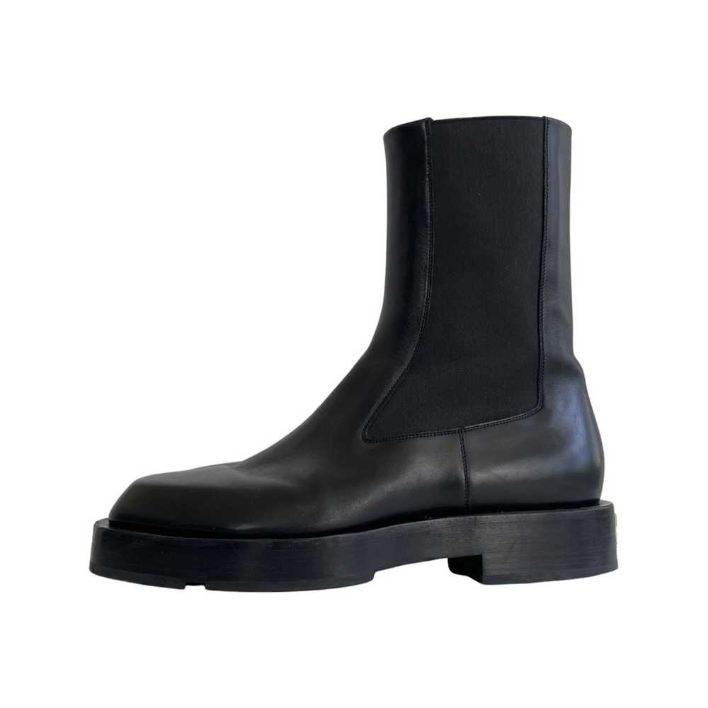 Givenchy Squared Chelsea Boots In Box Leather - image 3