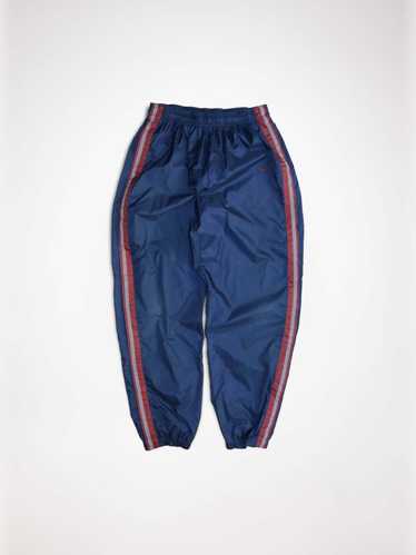 Navy + Red Striped Nike Track Pants - 1990's