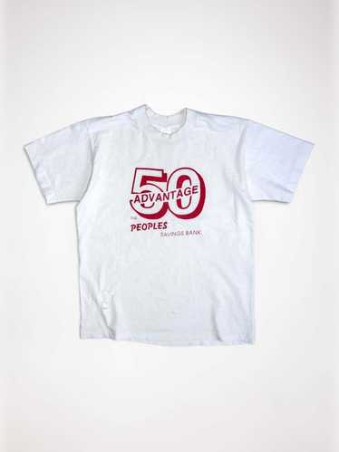 Soft White People's Bank Tee - 1990's