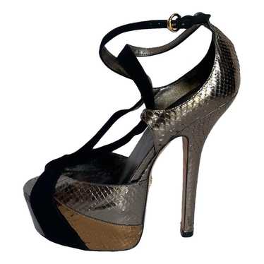 Gucci Python heels