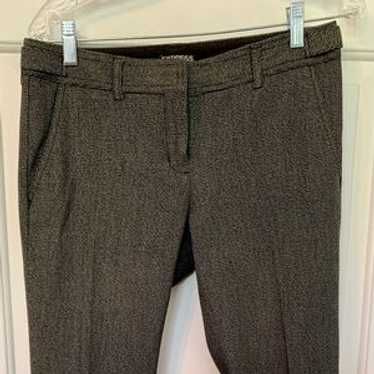 Grey Houndstooth Express Columnist Barely Boot Sl… - image 1