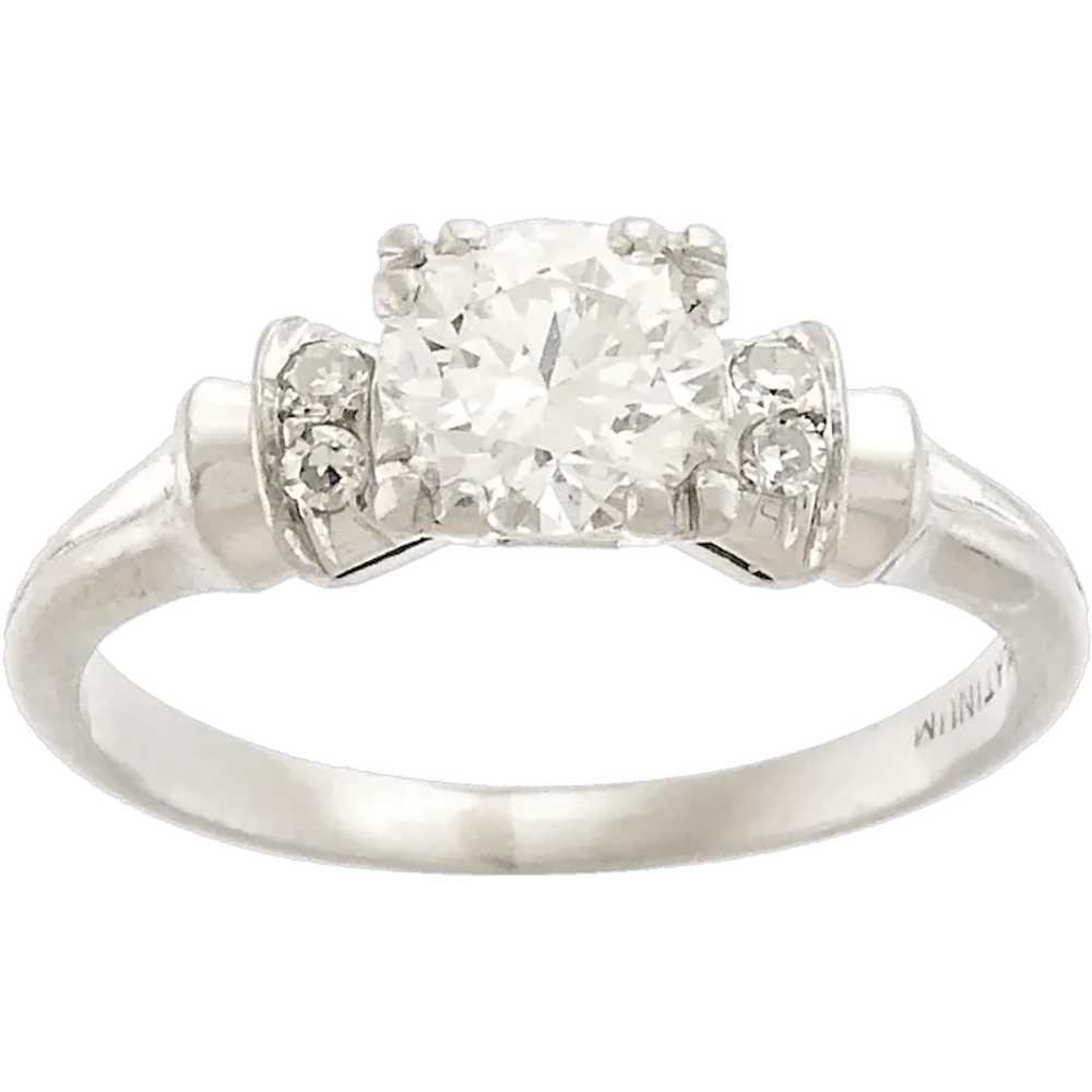 Darling Diamond Engagement Ring in Platinum - image 1