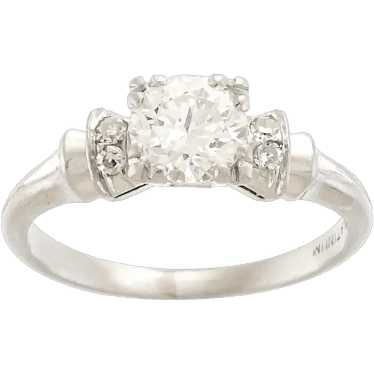 Darling Diamond Engagement Ring in Platinum - image 1