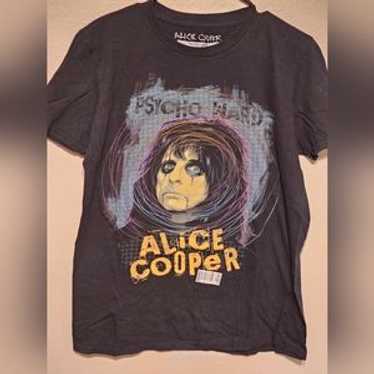 ゆうたろう【80〜90's】 ALICE COOPER rock Tee Alice Cooper Band T-Shirt - Gem