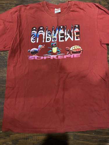 Supreme Red supreme T shirt