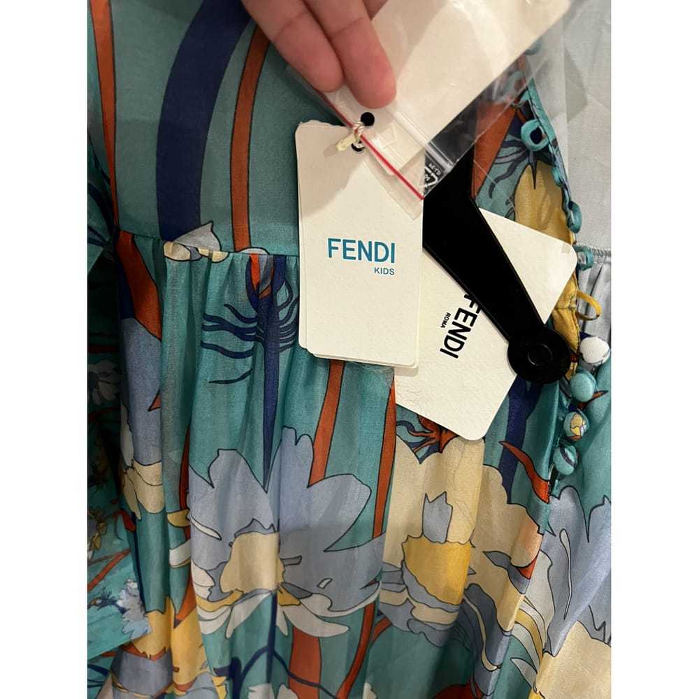 Fendi Silk maxi dress - image 6