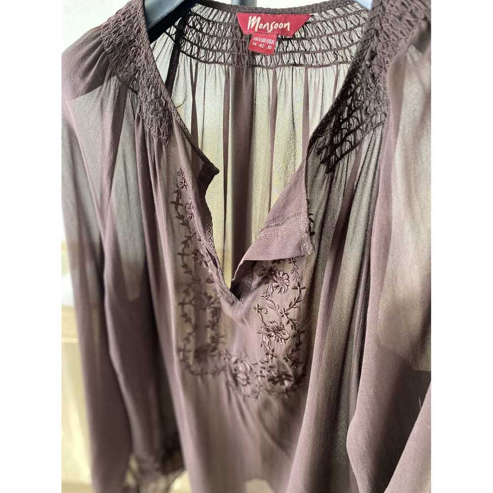 Monsoon Silk blouse - image 2