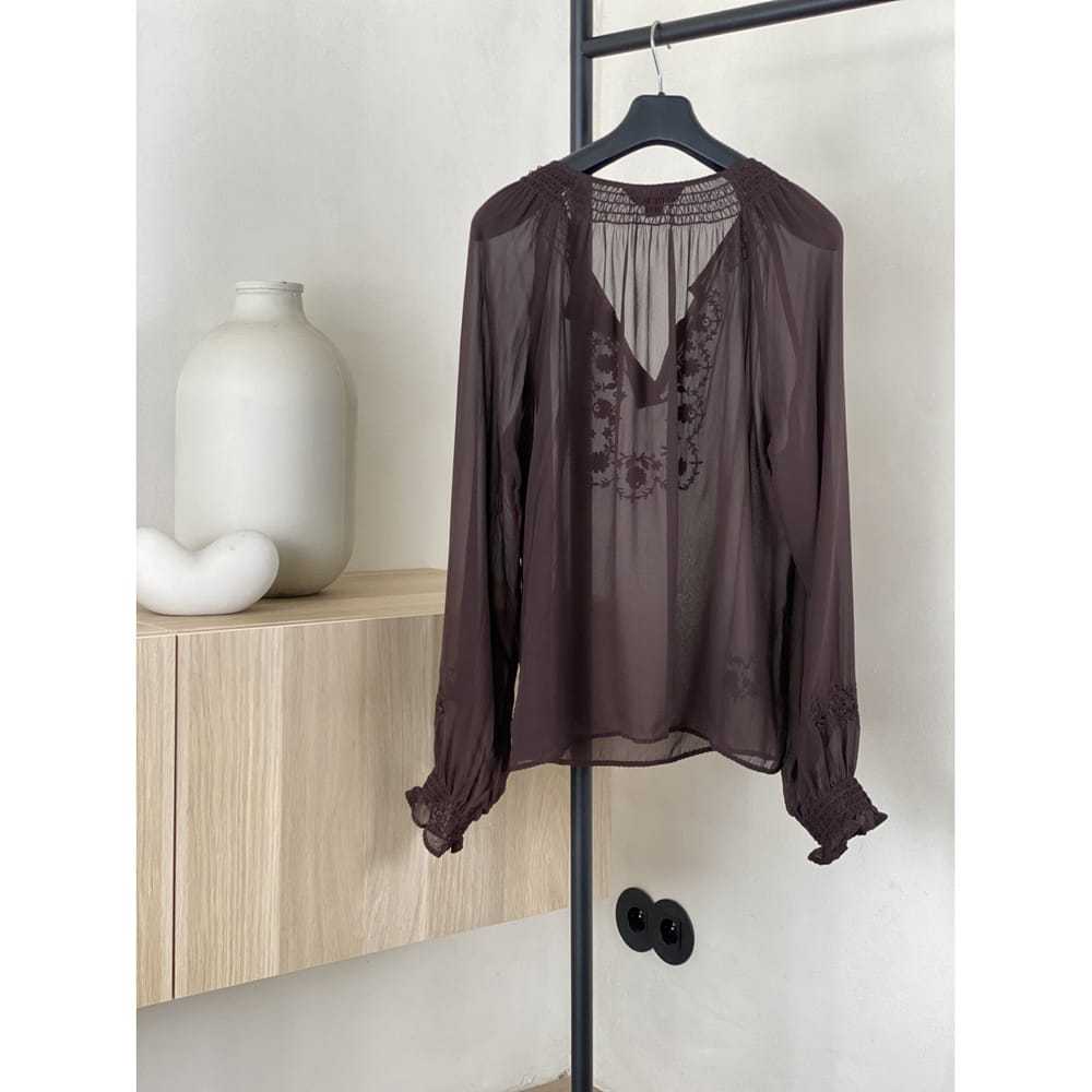 Monsoon Silk blouse - image 4