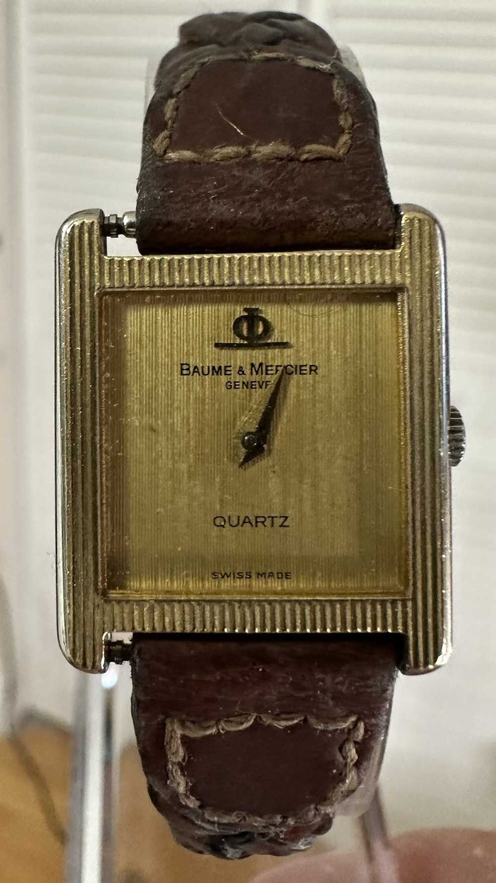 Baume Et Mercier Baumé & Mercier Vintage Watch 18k - image 2