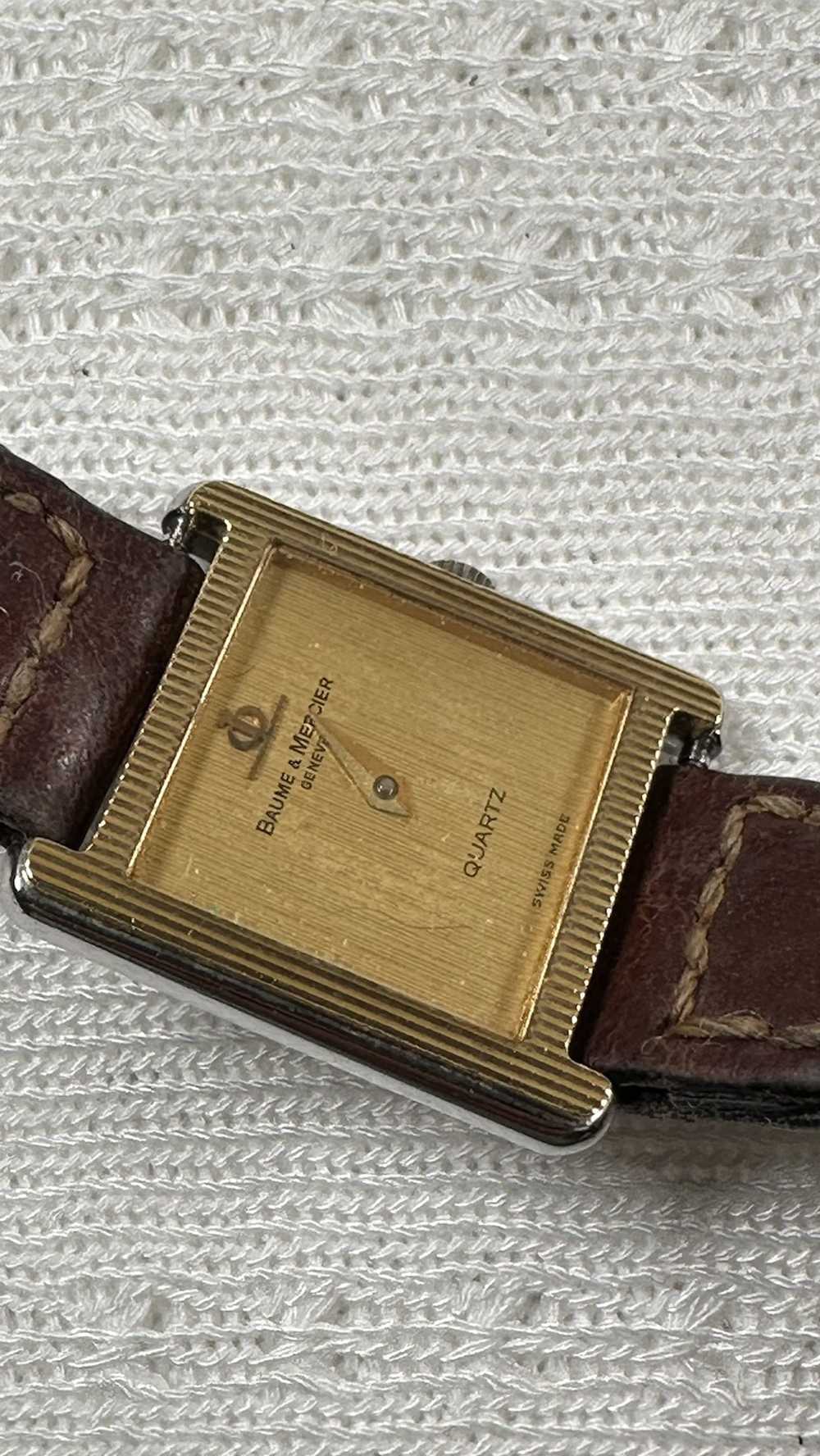 Baume Et Mercier Baumé & Mercier Vintage Watch 18k - image 3