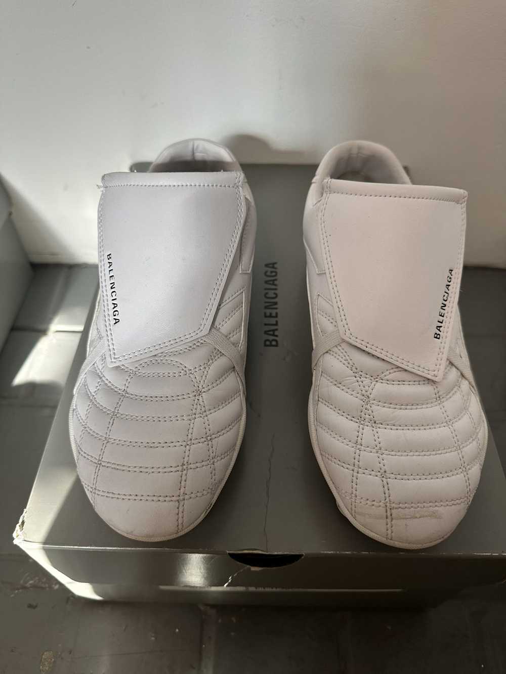 Balenciaga BALENCIAGA SOCCER SNEAKER MATT LEATHER… - image 2