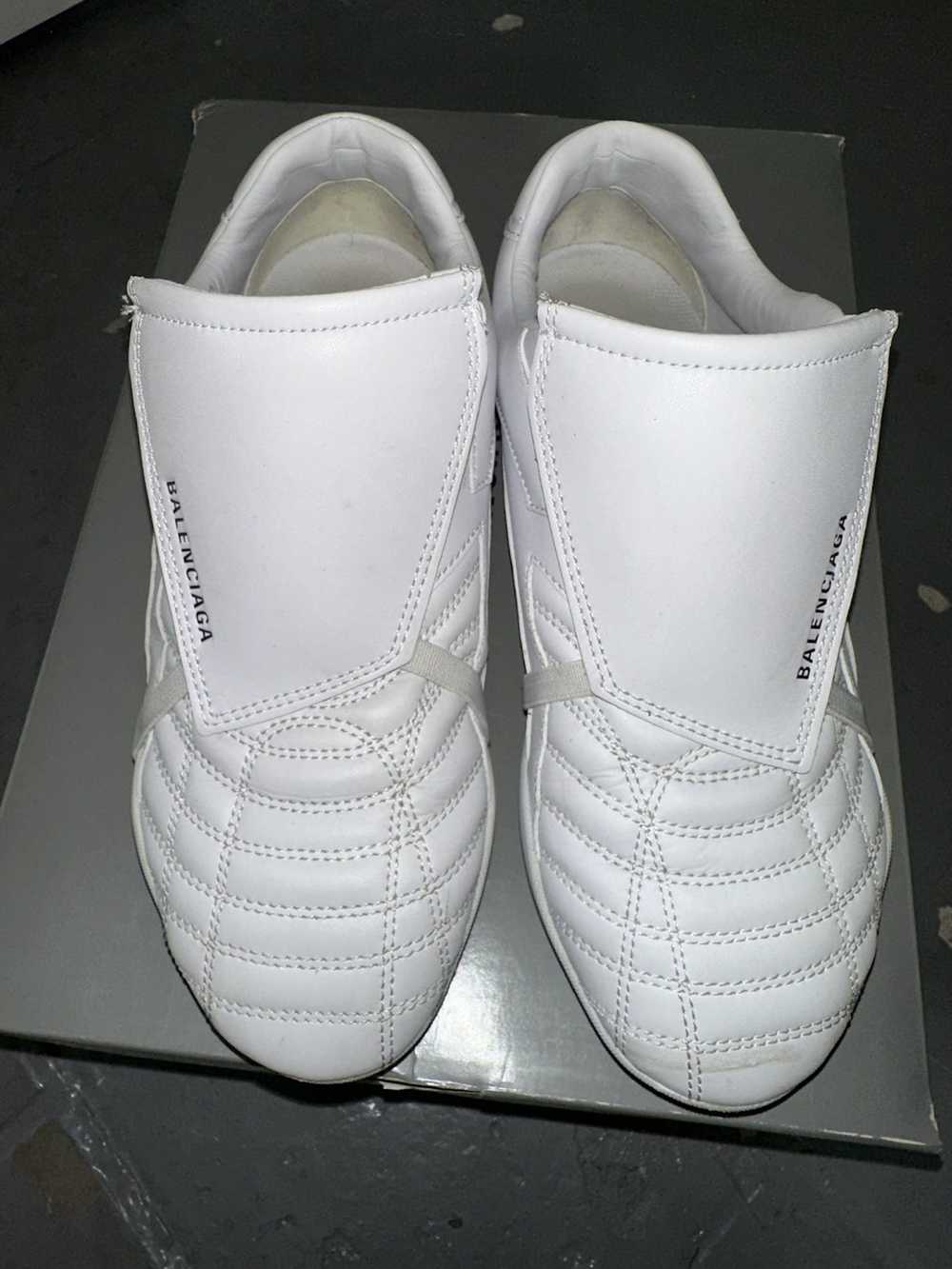 Balenciaga BALENCIAGA SOCCER SNEAKER MATT LEATHER… - image 4