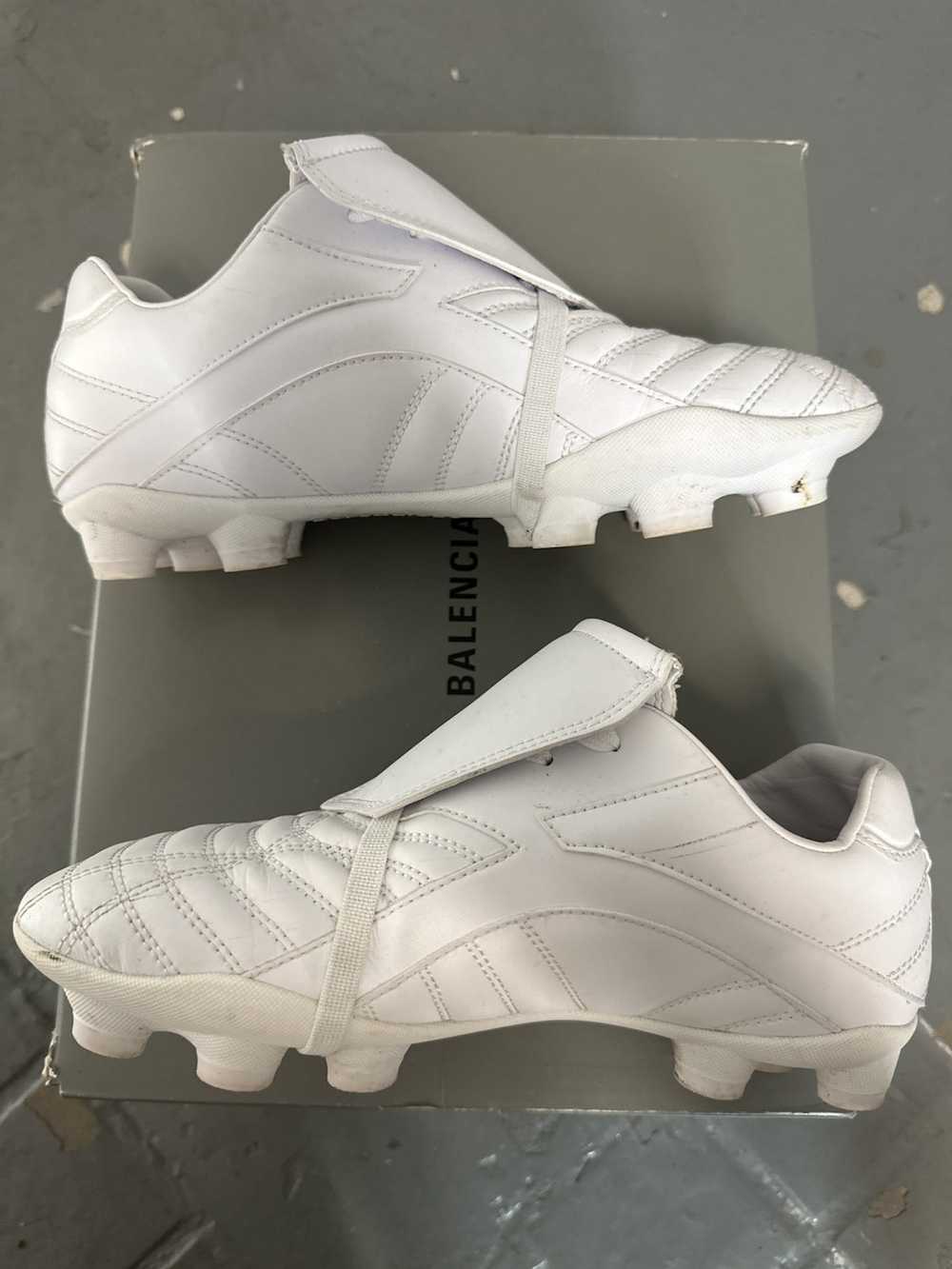 Balenciaga BALENCIAGA SOCCER SNEAKER MATT LEATHER… - image 7