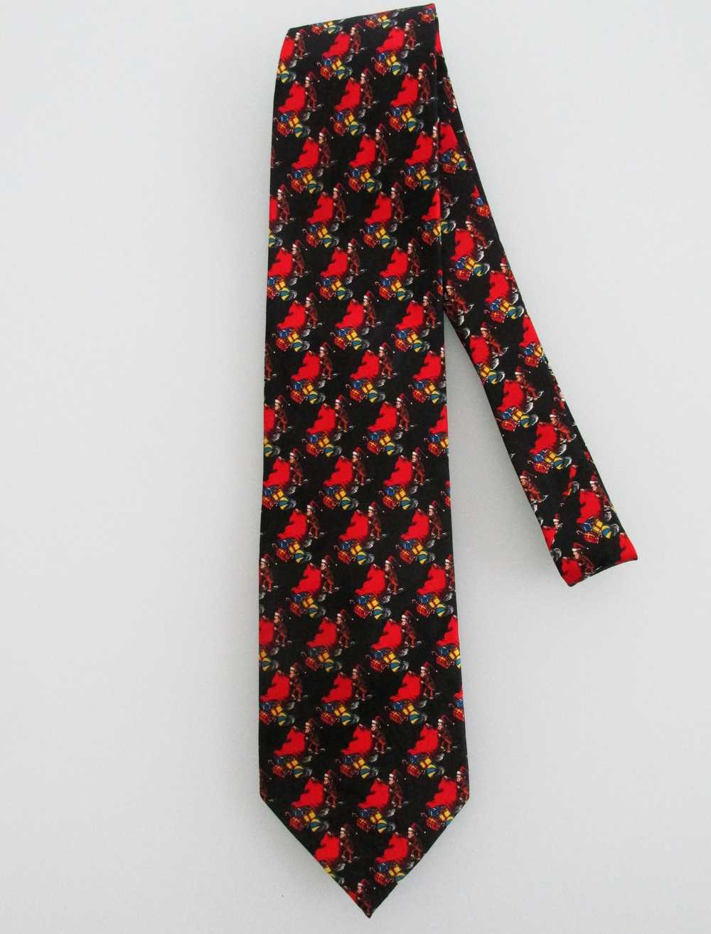 Other Curious George Christmas Men's Tie - image 1
