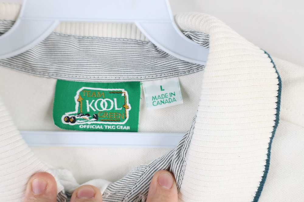 Vintage Vintage 90s Out Team Kool Green Cigarette… - image 5