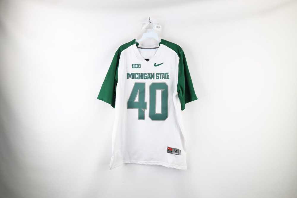 Nike × Vintage Nike Bullough Michigan State Unive… - image 1