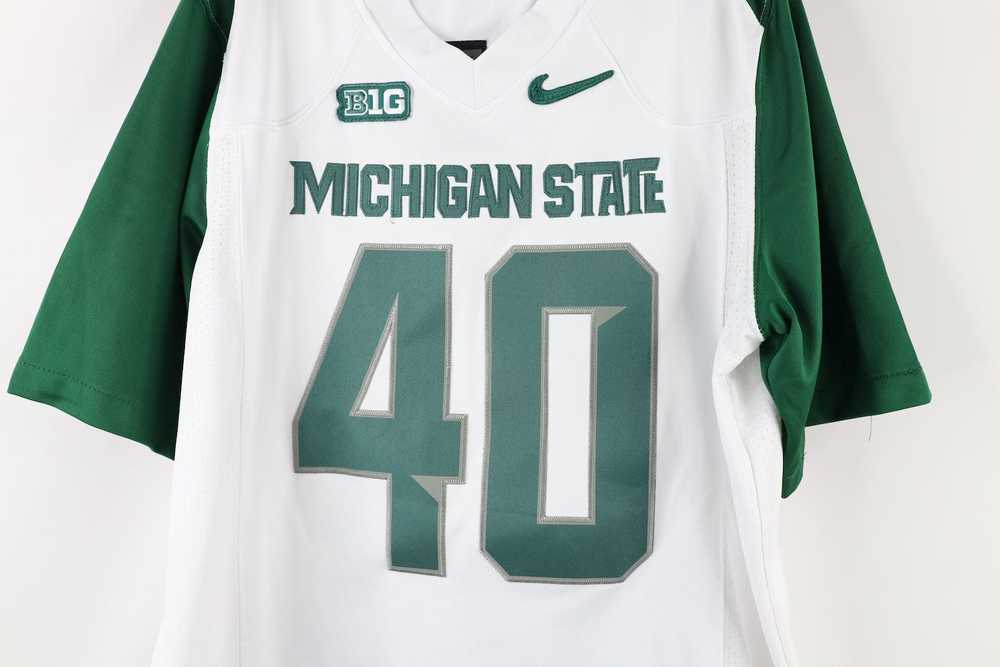 Nike × Vintage Nike Bullough Michigan State Unive… - image 5