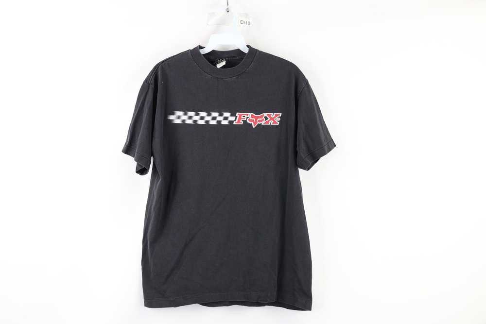 Vintage Fox Racing Cup The World Championship T-Shirt XL Black All