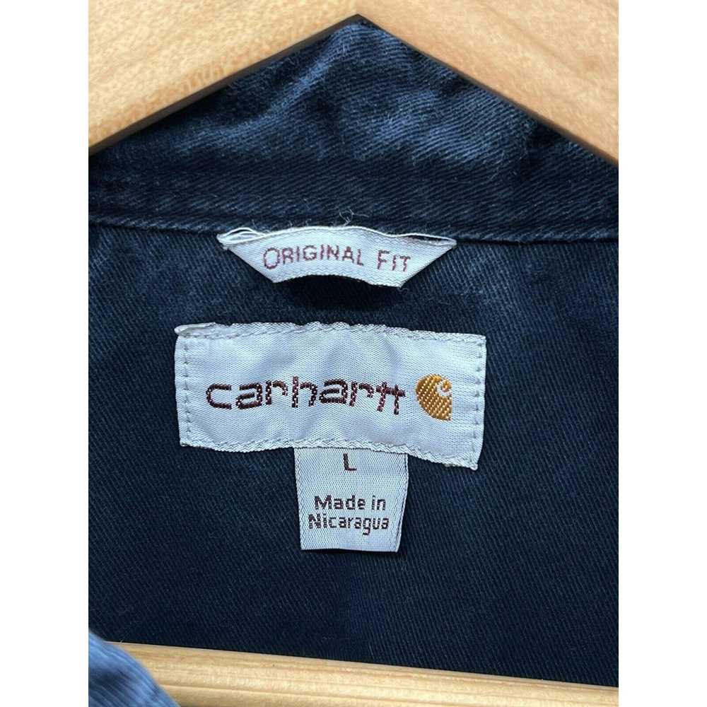 Carhartt Carhartt Twill Heavy Button Pocket Blue … - image 3