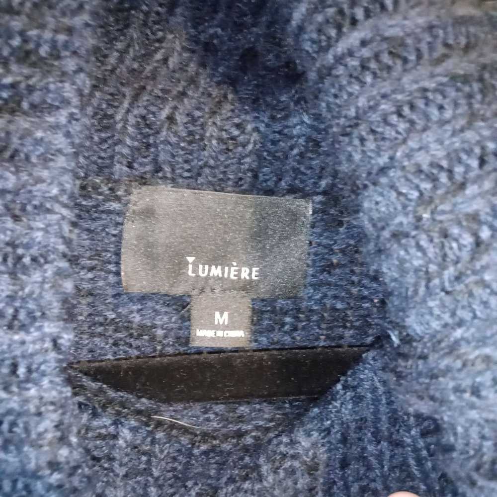 Other Lumiere Med Oversized Turtleneck Sweater - image 3