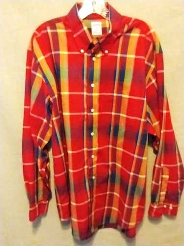 Brooks Brothers Vintage 100% Cotton Plaid Shirt