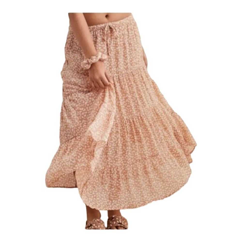 Series Aerie Garden Party Midi Skirt Teared - image 1