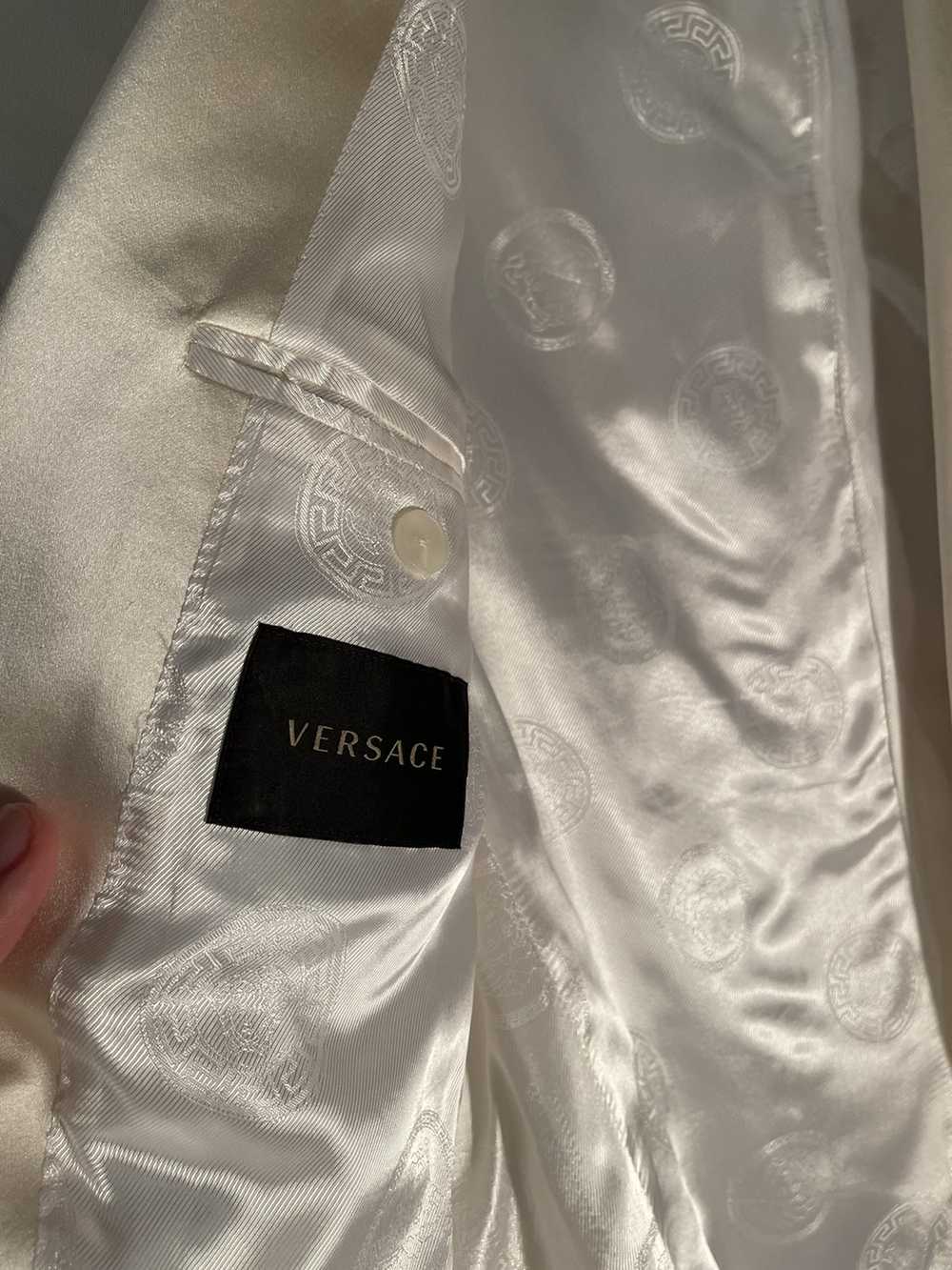 Gianni Versace × Versace Versace Cream Lapel Tuxe… - image 3