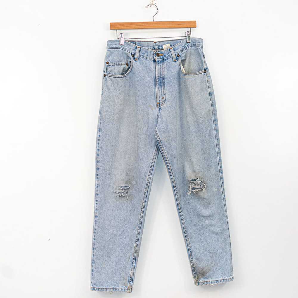 Art × Levi's × Vintage Y2K Levi's 545 Loose Fit D… - image 1