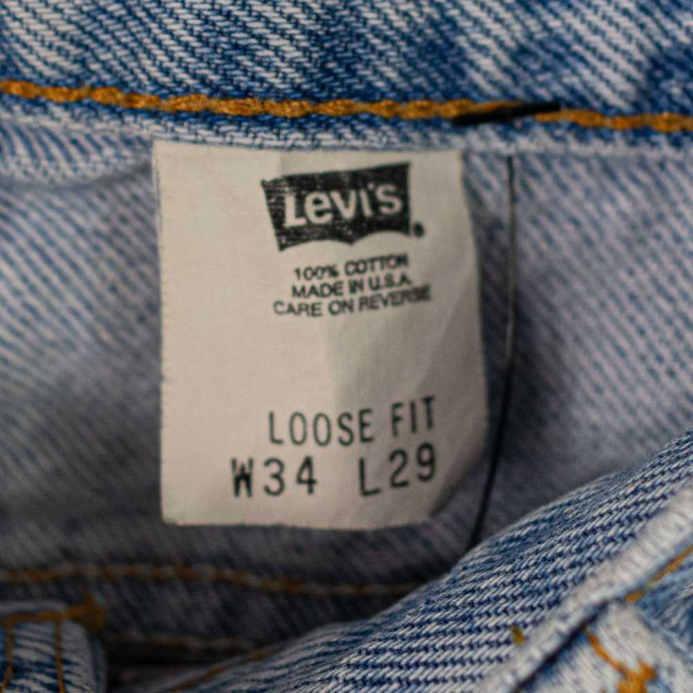 Art × Levi's × Vintage Y2K Levi's 545 Loose Fit D… - image 5