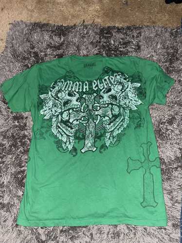 Other crazy green mma elite shirr