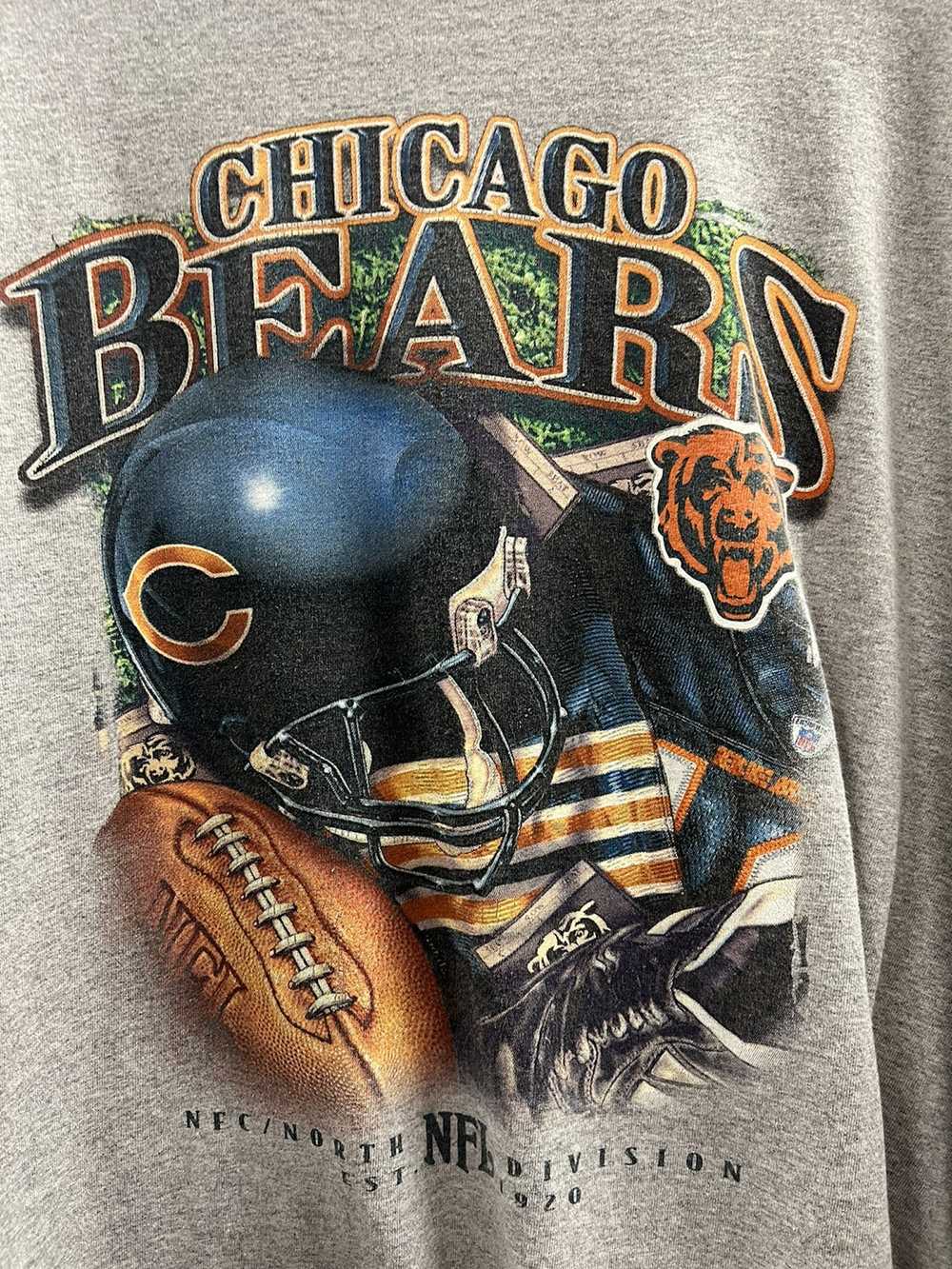 \ud83c\udfc8Chicago Bears 9\ Throwback Football Vintage logo