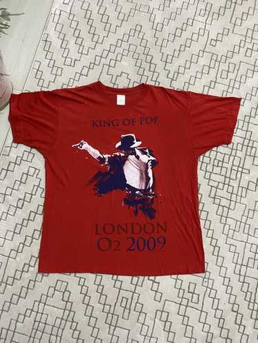 Michael Jackson Tシャツ　2009 London tour Vintage 2009 Michael Jackson London O2 Tour Graphic T Shirt