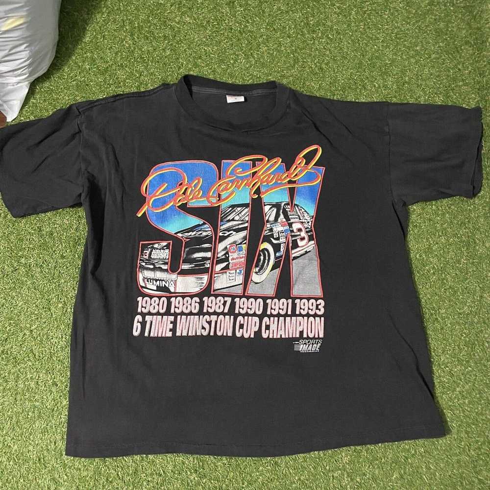 NASCAR Vintage Dale Earnhardt NASCAR Shirt XL Tee… - image 1