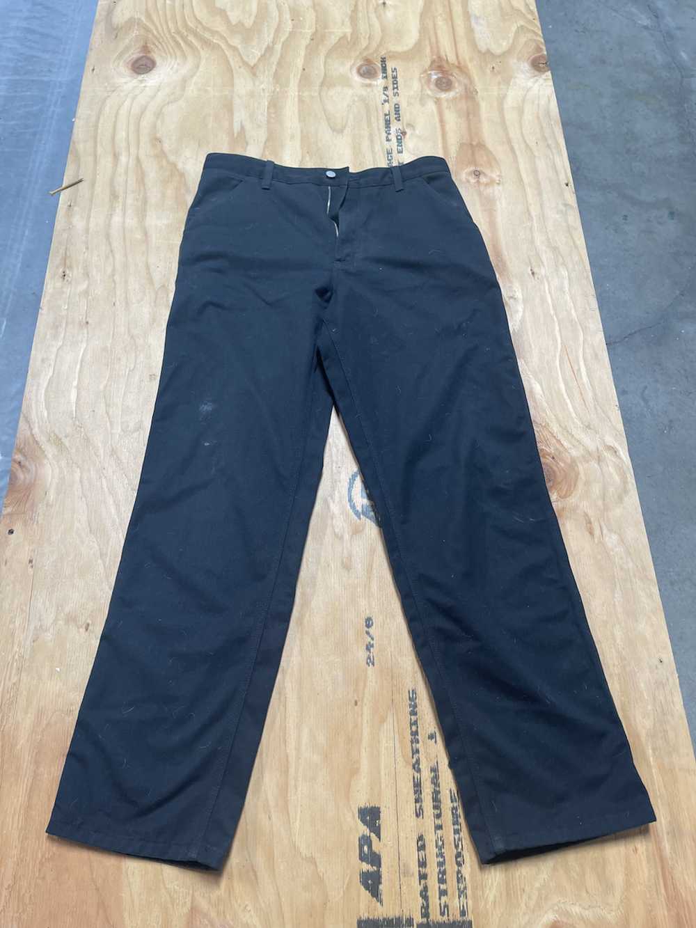 Carhartt CARHARTT BLACK SIMPLE PANTS 31x32 - image 1