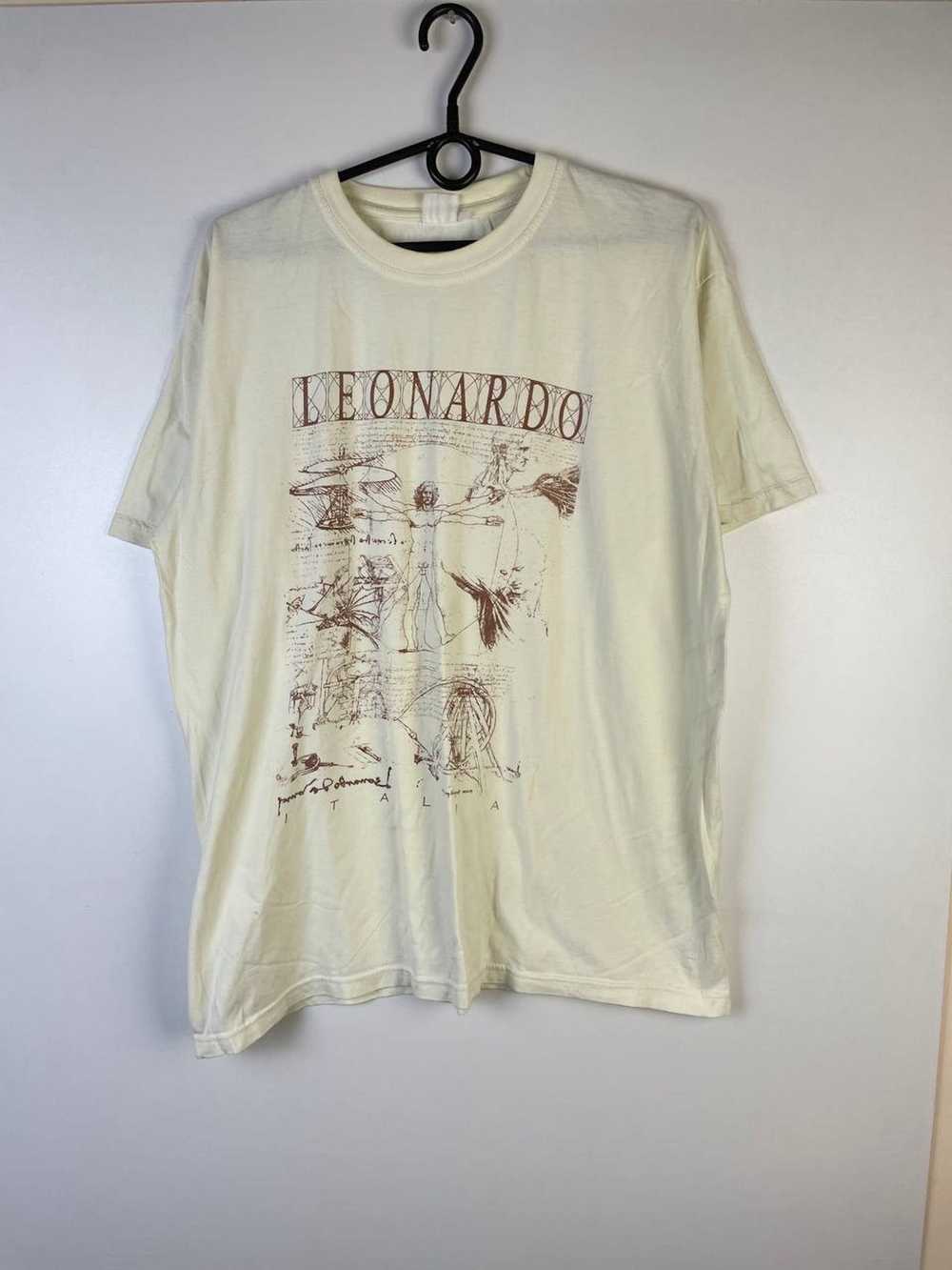 Vintage Leonardo Da Vinci 90s vintage t-shirt siz… - image 1