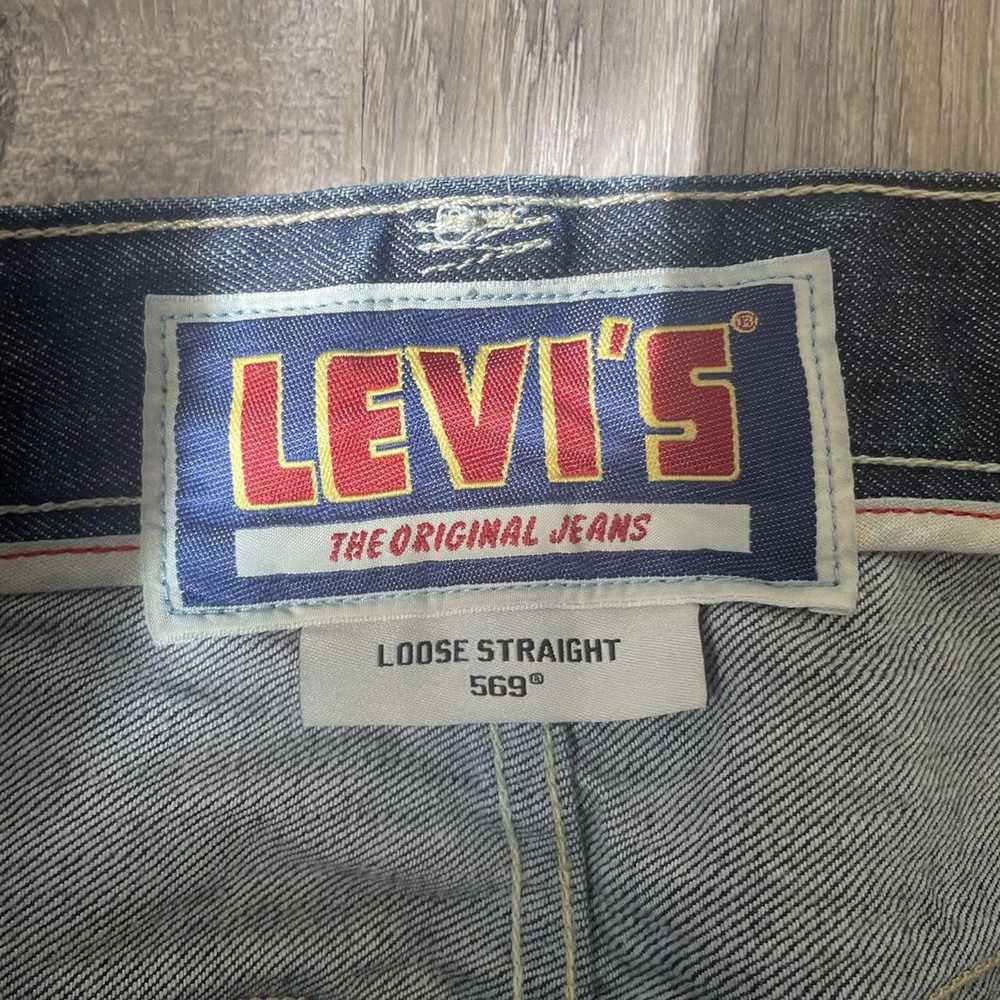 Jnco × Levi's × Streetwear Vintage y2k Levi 569 J… - image 4