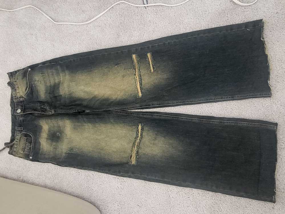 Japanese Brand Vintage Distressed Straight High S… - image 1