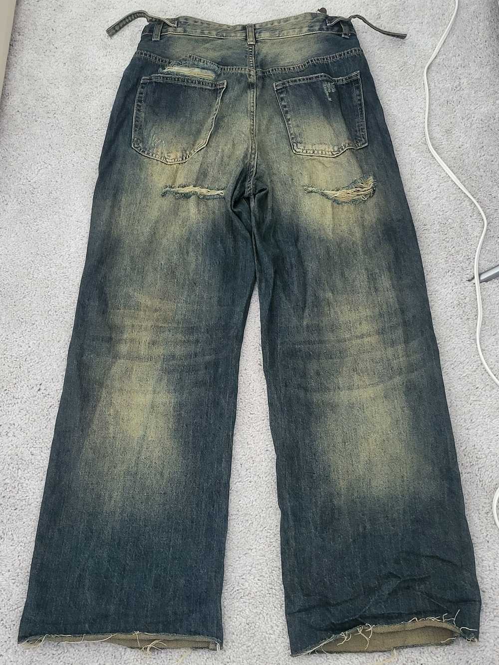 Japanese Brand Vintage Distressed Straight High S… - image 7