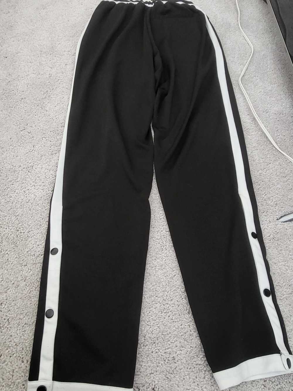 Streetwear Black jogger with stripes (Size S) - image 3
