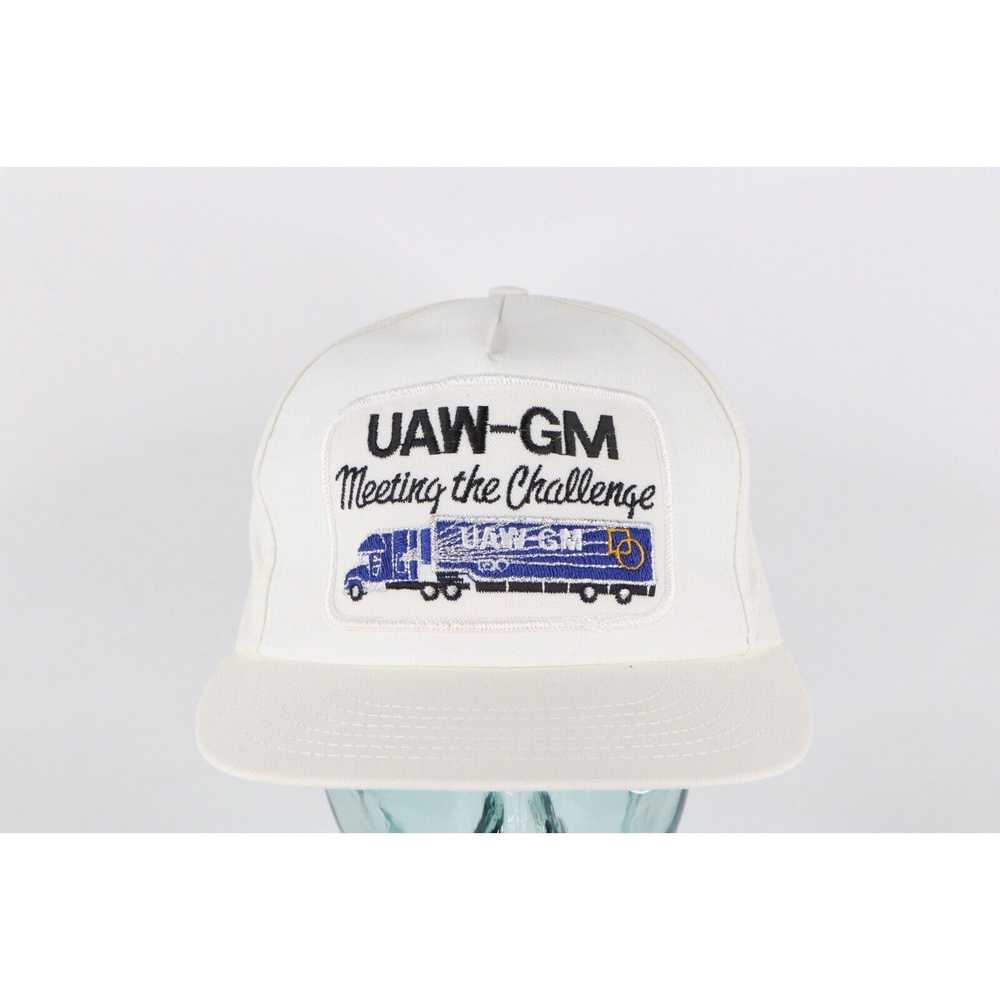 Vintage Vintage 80s UAW GM General Motors Patch L… - image 1