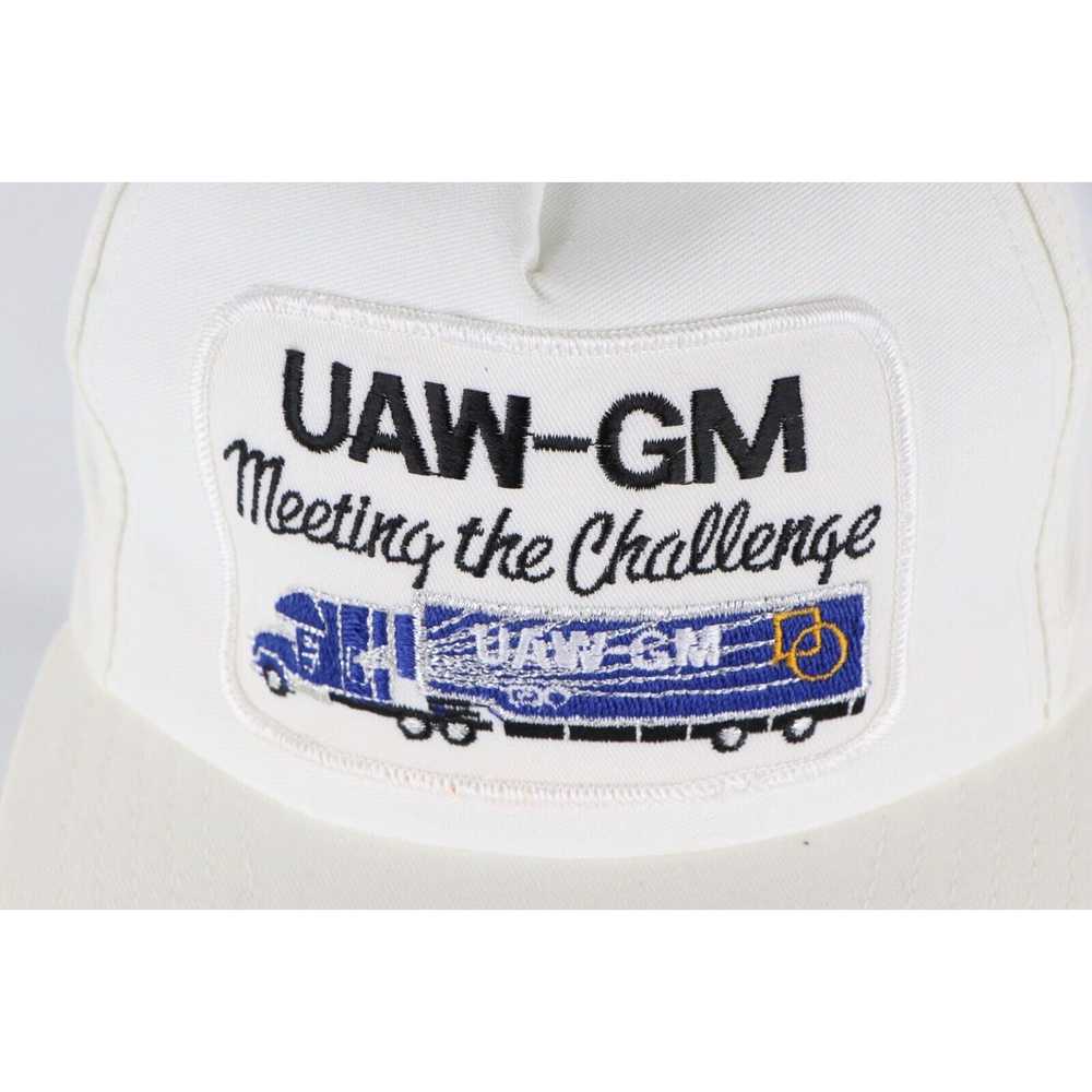 Vintage Vintage 80s UAW GM General Motors Patch L… - image 3