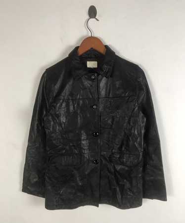 Ray beams leather jacket - Gem