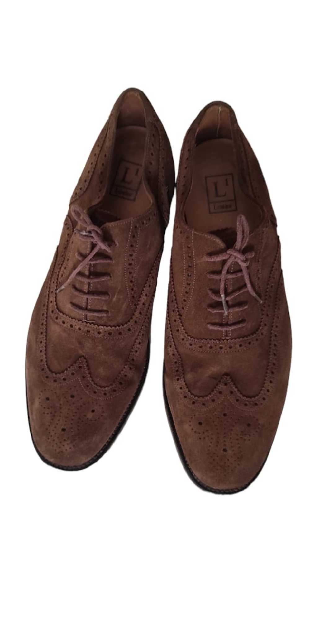 Leather × Loake Loake 202DS Full Brogue Leather S… - image 1