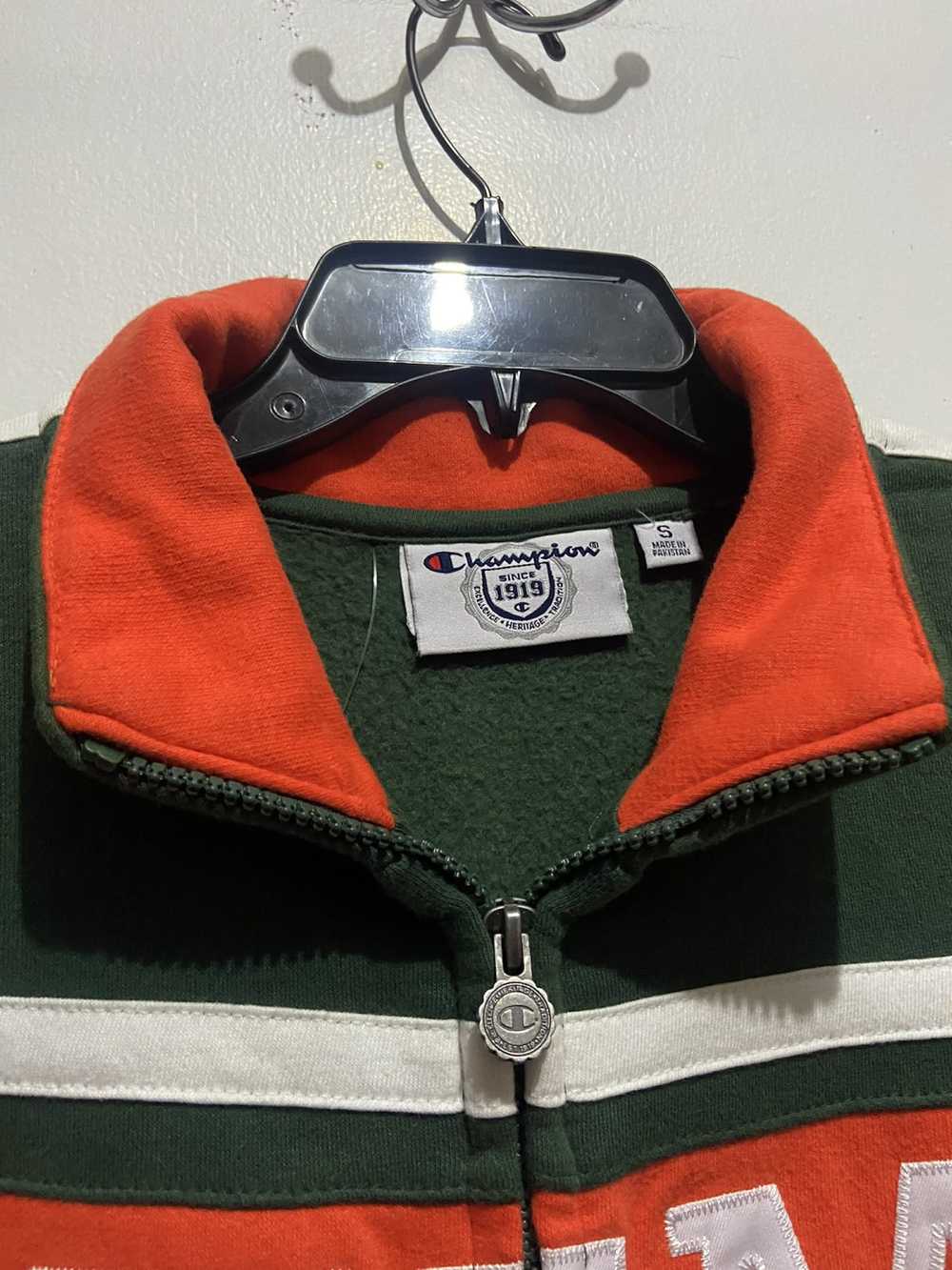 Champion × Vintage University of Miami Full Zip S… - image 3