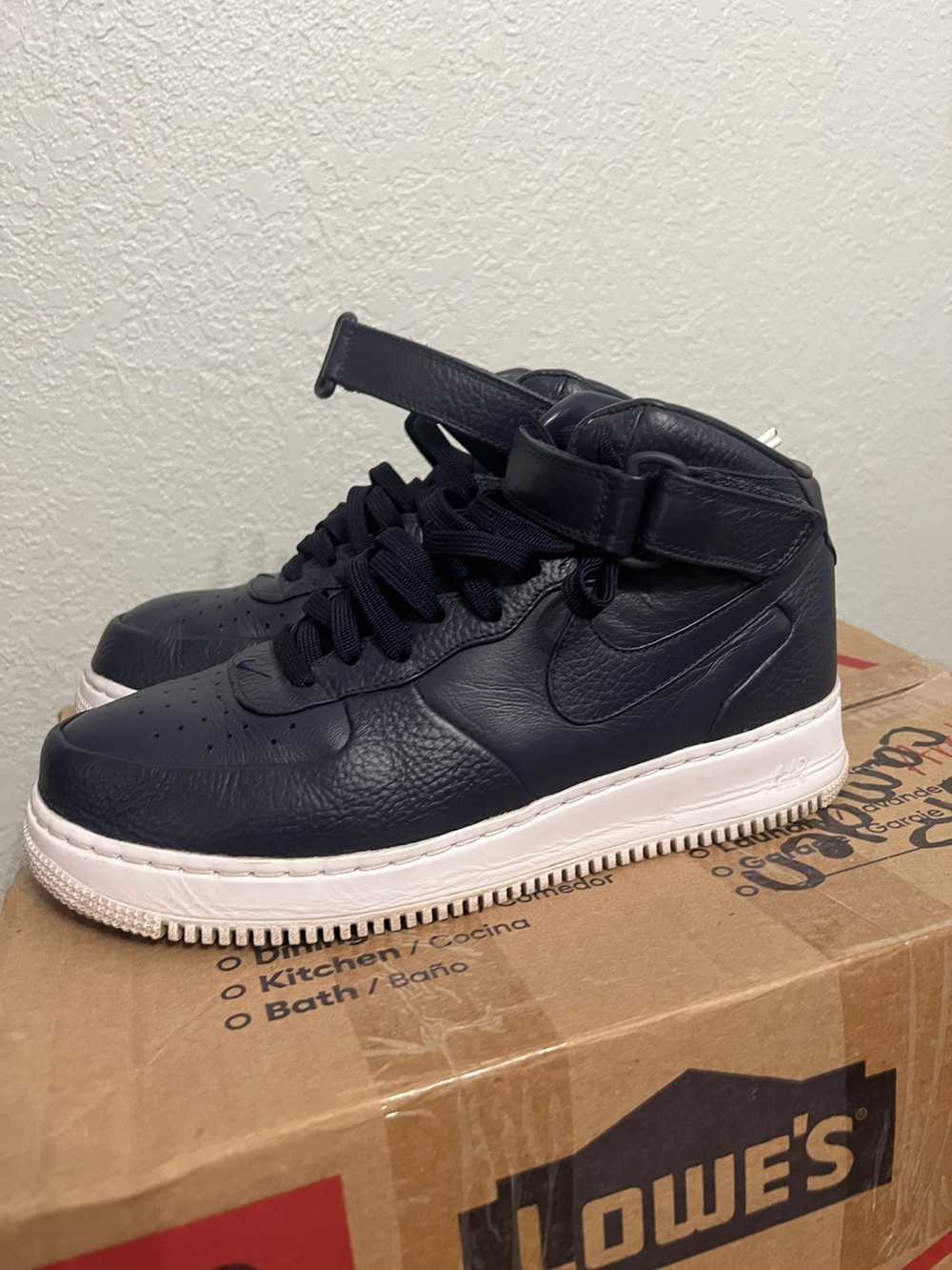Nike 2015 Nikelab navy Air Force 1 leather - image 6