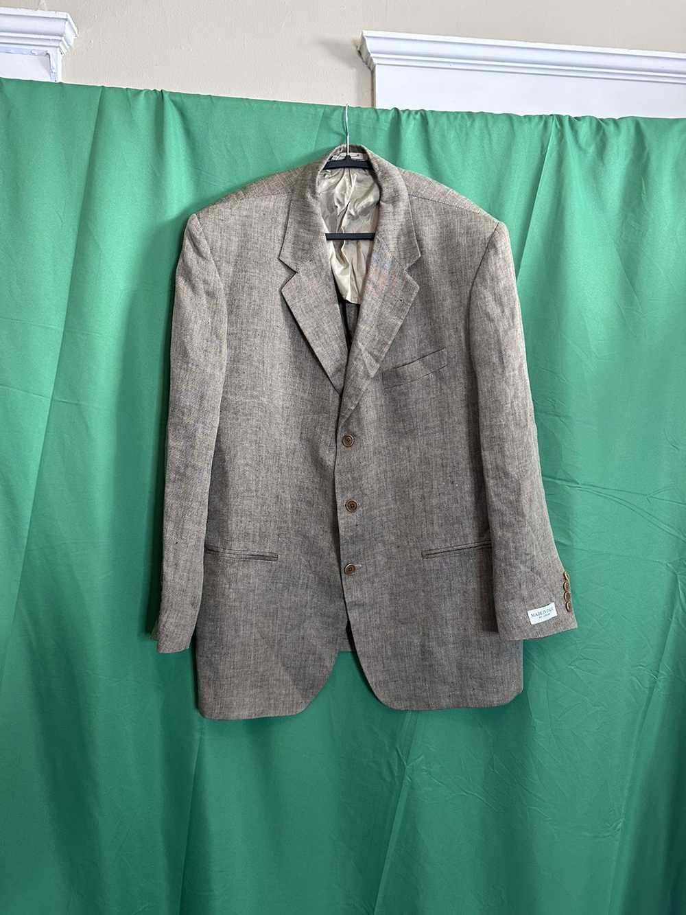 Lubiam $1,000 pure linen blazer made in Italy - image 1