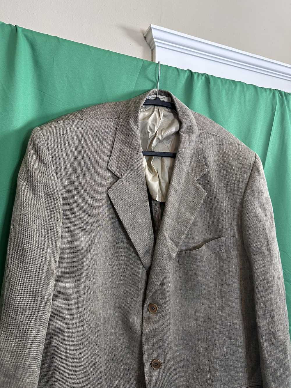 Lubiam $1,000 pure linen blazer made in Italy - image 2