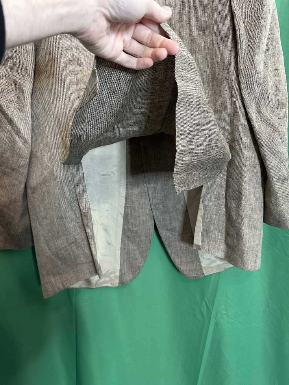 Lubiam $1,000 pure linen blazer made in Italy - image 7