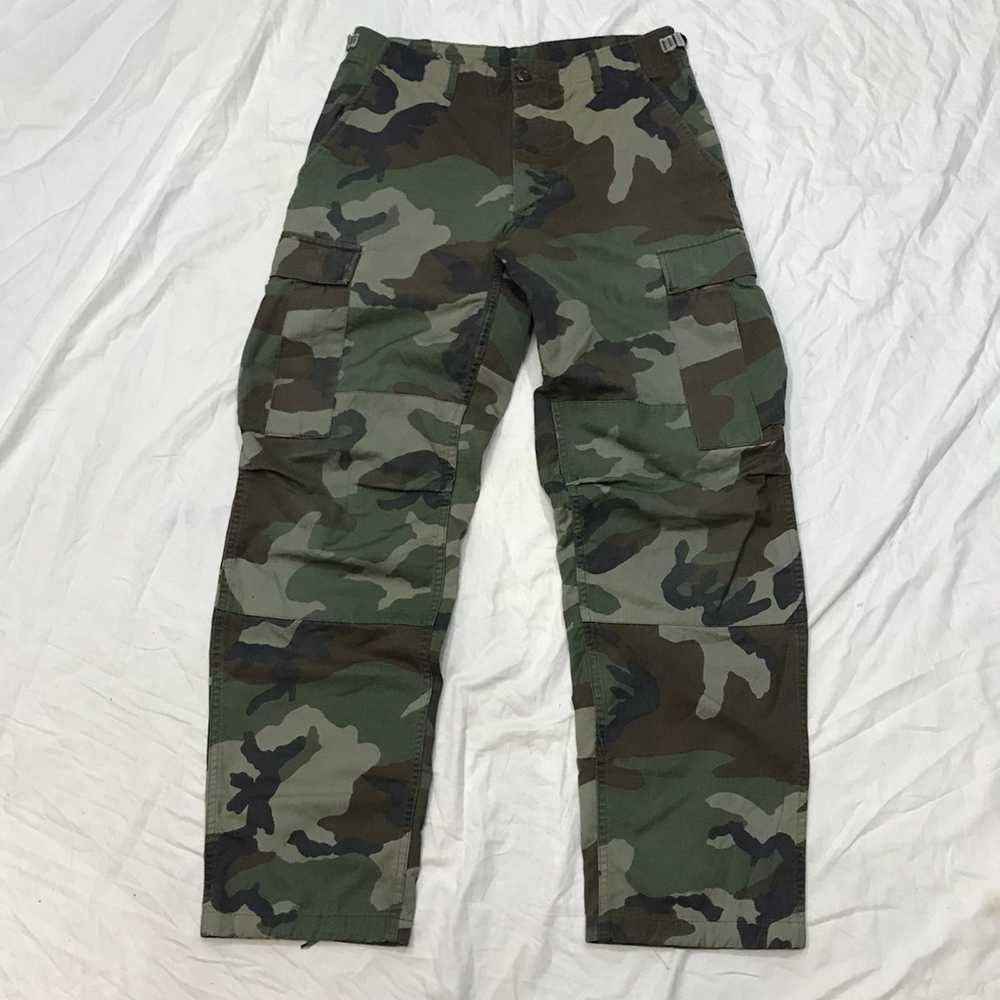 Military US ARMY COMBAT TROUSERS CAMOUFLAGE WOODL… - image 1