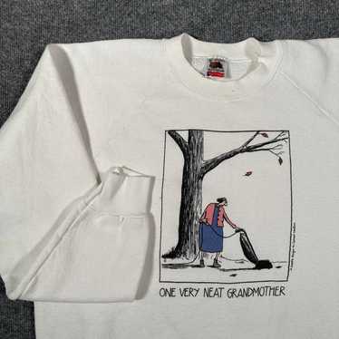 NEW特価90s Vintage Funny Granma T Shirt 2XL トップス